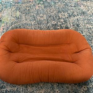 Snuggleme organic gingerbread infant lounger